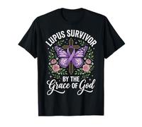 Lupus Survivor by The Grace of God Maladie Auto-Immune T-Shirt