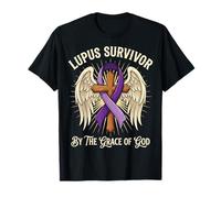 Lupus Survivor by The Grace of God Maladie Auto-Immune T-Shirt