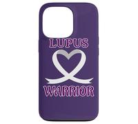 Lupus Warrior Awareness Heart Ribbon Coque pour iPhone 13 Pro