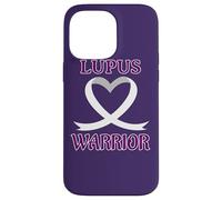 Lupus Warrior Awareness Heart Ribbon Coque pour iPhone 14 Pro Max