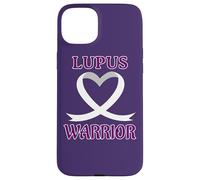 Lupus Warrior Awareness Heart Ribbon Coque pour iPhone 15 Plus