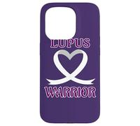 Lupus Warrior Awareness Heart Ribbon Coque pour iPhone 15 Pro