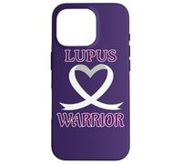 Lupus Warrior Awareness Heart Ribbon Coque pour iPhone 16 Pro