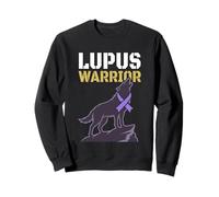 Lupus Warrior Maladie Auto-Immune Soutien des Maladies chroniques Sweatshirt