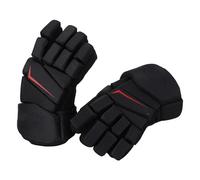 Luqeeg 1 Paire de Gants de Hockey sur Glace, Gants de Crosse Respirants Protection des Doigts Gants de Joueur de Hockey pour Le Hockey, Le Hockey à roulettes et (30,48 cm / 12 Pouces)