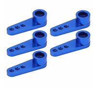 Luqeeg 5 Pièces 25T Klaxons de Servo, Bras de Servo en Alliage d'aluminium, Bras de de Direction Améliorés pour 02073 996R MG946R E9001 avec Surface Anodisée, Léger et Durable