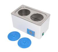 Luqeeg 7L BAIN-Neuf Thermostatique Numérique, Chauffage à Bain-marie Température Constante à Température Constante avec Minuteur D'affichage Double LED et 2 Ouvertures pour une (Plug UE 220V)
