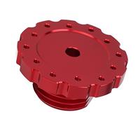 Luqeeg Adaptateur de Volant de Jeu, Alliage d'aluminium usiné CNC pour T300 T500 TS TX XW, Compatible avec les Volants Luisi NRG (rouge)