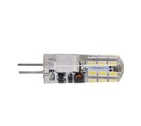 Luqeeg Ampoule LED G4, 24 LED 2 W 200 Lm, Lumière à Deux Broches Non Variable, Ampoule à Dissipation Thermique à 360 Degrés, Idéale pour Lustre, Plafonnier et Lampe d'armoire. (Blanc froid)