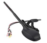 Luqeeg Antenne de Voiture, Dab+GPS+FM, Amplifiée, à Fixation sur Le Toit, Étanche et Anti-Poussière, Universelle, pour Autoradio et Véhicules de Loisirs