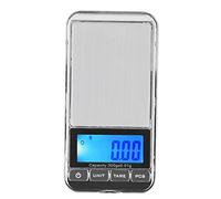 Luqeeg Balance de Poche Numérique, Mini Balance à Bijoux de Haute Précision, à Grammes Portable avec Grande Plate-forme d'affichage LCD, Idéale pour la Cuisine de la Maison de Bijoux (300g/0.01g)