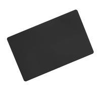 Luqeeg Cartes de Visite en Alliage d'aluminium, Cartes de Visite en Métal, de Professionnelles avec 5 Couleurs, Idéales pour le Réseautage, 50 Pièces (BLACK)