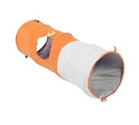 Luqeeg Cat Tunnel Toy, Oxford Tissu Acier Fil D'Accès Direct Accès Pliable et Portable Trou de Coupure de Chat Portable avec Tunnel intégré et Grotte de Chat pour Chiot, Chaton (Grande Taille)
