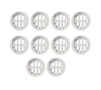 Luqeeg Couvercle de Siphon de Sol en Acier Inoxydable, Grille de Drainage de Grand Diamètre, Couvercle de Tuyau avec Conception Anti-colmatage et Angle d'inclinaison Réglable, Idéal pour la Salle