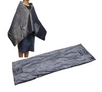 Luqeeg Couverture Chauffante USB, Poncho Chauffant électrique D'hiver, Portable, 3 Réglages de Température Châle Doux Antidérapant Couverture TV avec Bouton pour Bureau Camping