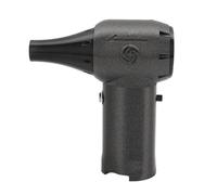 Luqeeg Dépoussiéreur à Air comprimé, Dépoussiéreur D'air électrique Super Puissant 300 000 Tr/min, Accessoires de Voiture à Moteur sans Balais pour Clavier D'ordinateur Maison (flash noir)