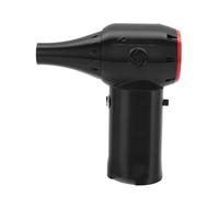 Luqeeg Dépoussiéreur à Air comprimé, Dépoussiéreur D'air électrique Super Puissant 300 000 Tr/min, Accessoires de Voiture à Moteur sans Balais pour Clavier D'ordinateur Maison (BLACK)