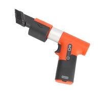 Luqeeg Dépoussiéreur électrique à Air Comprimé, 120 000 Tr/Min, Portable Sans Balais à Turbine électrique avec Réglage de la Vitesse Du Vent pour le Nettoyage de L'ordinateur (ORANGE)