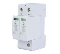 Luqeeg Disjoncteur Miniature, Installation sur Rail Din 2p 20ka Interrupteur-Sectionneur Solaire Rail de Guidage 36 MM avec Conception Modulaire Matériau Pcdisjoncteur CC (2p40ka)
