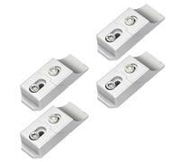 Luqeeg Étau de Serrage Latéral à Profil Bas, Ensemble de Fixation CNC en Alliage D'aluminium avec Force de Serrage de 60 KN pour Fraiseuses, Tables de Travail de Perçage