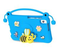 Luqeeg Étuis pour Tablette Tab A9 Plus 10,95 et A11 Plus 11 Pouces, étui Résistant aux Chocs avec Poignée Portable et Joli Support, Mousse EVA, Lavable, Orange (Blue)