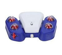 Luqeeg Fontaine à Eau pour Animaux de Compagnie Activée par Les Pattes, Distributeur d'eau D'extérieur pour Chiens pour Une Hydratation Constante et Amusante (Blue)