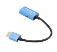 Luqeeg Interface Multimédia HD vers Adaptateur USB C, Transmission Bidirectionnelle Ultra HD 4K 60 Hz avec Alimentation 100 W, Hub USB pour NrealAir 2 Pro 2S XR, Commutateur de