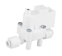 Luqeeg Interrupteur Haute Pression 1/4" DC 24 V, Contrôleur Haute Pression, Interrupteur d'Osmose Inverse avec d'action de 0,25 MPa, Idéal pour Pompe, Système 'eau RO, Purificateur 'eau et Osmose