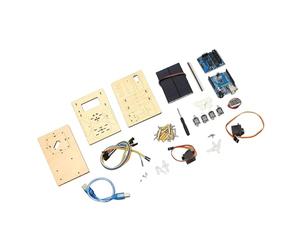 Luqeeg Kit de Suivi Solaire, Système de Suivi d'apprentissage STEM, Solaire Intelligent avec Code de Programmation, Idéal pour Les Enfants âgés de 14 Ans et Plus, Expérience éducative Pratique