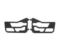 Luqeeg Lot de 2 Portes Tubulaires de Voiture RC, Portes Creuses en Alliage d'aluminium CNC, Axiales Légères pour Chenille RC SCX10 III CJ à l'échelle 7 1/10, avec Polissage Lisse pour Une