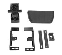 Luqeeg Marchepied Latéral de Lit de Camion en Acier Inoxydable, Marchepied à capacité de Charge, Autolubrifiant avec Haute stabilité et Fonctionnement Fluide, Idéal pour Super Duty 2017-2022