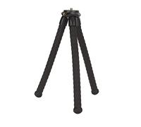 Luqeeg Mini Trépied Flexible, Trépied Portable à Vis 1/4", pour Appareil Photo avec Support de Téléphone caché et Support pour Griffe Froide, Idéal pour Appareil Photo, Téléphone, Numérique et