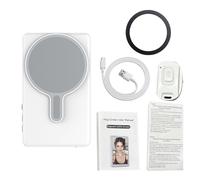 Luqeeg Moniteur Selfie sans Fil, Moniteur à écran HD de 3,97 Pouces, de Conception Magnétique avec Télécommande 4K BT et Mise en Miroir WiFi, Idéal pour Vlog, TikTok et Caméra Arrière de Téléphone