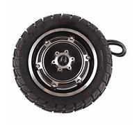 Luqeeg Moteur de Moyeu de Roue de 10 Pouces, Kit de Conversion de Moteur électrique 36 V 60 V 350 W 1500 W avec Capteur à Effet Hall, étanche IP54, pour Moto électrique, Scooter Tout-terrain