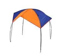 Luqeeg Ombrage de Bateau pour 2-4 Personnes, Toile Tente de Bateau avec Sac, Couverture d'Awning de Voilier | Tente de Pêche | Abri Solaire pour Kayak pour Pêche Pique-Nique (4 Personnes)