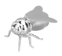 Luqeeg Pot à épices en Forme d'abeille, Mini Pot à Miel, Pot Distributeur de Miel en Verre, Support à Miel, Récipient à Condiments Pot à Condiments pour la Cuisine de la Maison