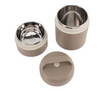 Luqeeg Pot Alimentaire isolé en Acier Inoxydable, Récipient isolé Sous Vide Double Couche de 620 Ml pour Repas Chauds et Froids, Ouverture Large Anti-fuite avec Poignée de Transport, 7,9 X 3,7
