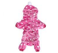 Luqeeg Puppy Global Clothing Tengin, Mignon Robe de Vêtements pour Chiens Moelleux avec Fils élastiques, Charmant et Se Conserve au Chaud, Bouton et Vêtements Merveilleux (XXL)