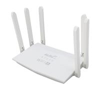 Luqeeg Routeur sans Fil, Vitesses Internet Rapides WiFi6 4G 5G CPE LTE 300MBPS 6 Antennes Routeur Internet sans Fil avec Fente pour Carte SIM pour Votre Maison Espace de Travail