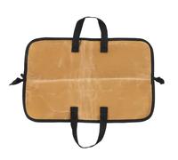 Luqeeg Sac de Rangement pour Ustensiles de Chef Toile Grande Capacité Porte Fourchettes Portable en Toile Sac à Couteaux de Chef en Rouleau Pochette de Transport avec Poignée (B)