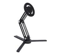 Luqeeg Support de Téléphone Magnétique, Support Réglable Pliable Rotatif à 360 Degrés, de Téléphone Portable Magnétique Perche à Selfie pour Les Voyages de Bureau, Idéal pour Tablette de Smartphone