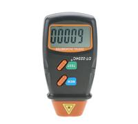 Luqeeg Tachymètre Numérique, Tachymètre Photo, Compteur RPM sans 2.5-99999rpm, Gamme Automatique, Enregistrement de Données pour le Moteur, le Moteur, la Moto, la Tondeuse, le
