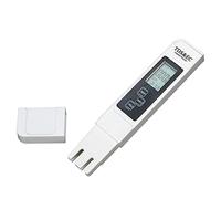 Luqeeg Testeur d'eau Numérique 3 en 1, Jauge de Température TDS EC, Compteur à écran LCD avec Arrêt Automatique, Idéal pour l'eau Potable, la Piscine, l'aquarium et la Culture Hydroponique du Spa