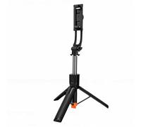 Luqeeg Trépied de Téléphone avec Télécommande sans Fil, Support Métallique ABS Portable Extensible de 3,3 Pieds, Idéal pour Les Voyages