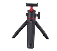Luqeeg Trépied d'extension pour Appareil Photo Action 5 Pro 4 3, Trépied Extensible pour Perche à Selfie avec Trou de Vis de 6,35 Mm, Poignée en Caoutchouc Souple, Idéal pour Le Streaming Vlog de