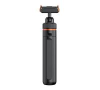 Luqeeg Trépied pour Caméra d'action, Perche à Selfie, Support Magnétique, Rotule Rotative à 360° Extensible jusqu'à 40 Cm avec Coussinet en Silicone Antidérapant, Idéal pour Action 6