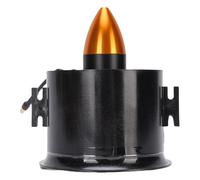Luqeeg Ventilateur du Moteur, 70 Mm 6 Lames Ventilateur canalisé EDF, Assemblage de Bricolage, Poussée jusqu'à 1200 G, à Réaction avec Moteur sans Balais de 3000 KV pour Refroidissement par PC,