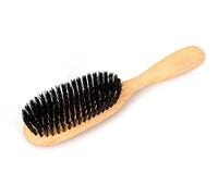 Luqx Brosse à cheveux spéciale / brosse pur poils de sanglier - ultra légère - 8 rangées de poils