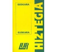 Lur hiztegia euskara/euskara
