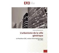 L'urbanisme De La Ville Générique